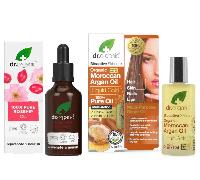 Dr. Organic Aceite Rosa Mosqueta 100% Puro 50 ml + Aceite Puro Aceite de Argán Marroquí 50 ml