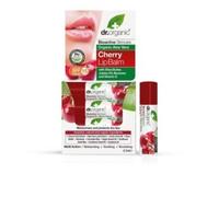 Dr. Organic Bálsamo de Labios, Aloe Vera y Cereza, 5.7 ml