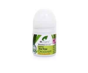 Dr. Organic Bioactive Organic Tea Tree Deodorant Roll-On 50ml