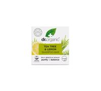 Dr. Organic Champú Sólido Árbol de Té y Limón 75 gr