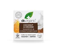 Dr. Organic - Coconut Oil & Orange Shampoo & Conditioner Bar Champús 75 g unisex