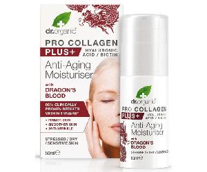 Dr.Organic Crema Antiedad Pro-colágeno Sangre de Dragón 50 ml