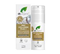 Dr. Organic | Crema antienvejecimiento Pro Colágeno Plus+ con Perla Negra | 50 ml