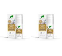 Dr. Organic | Crema antienvejecimiento Pro Colágeno Plus+ con Perla Negra | 50 ml (Paquete de 2)