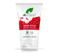 Dr. Organic Crema de manos y uñas Rosa de Damasco 125 ml