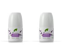Dr Organic Desodorante Roll-On Lavender 50 ml, desodorante de lavanda dr organic (Paquete de 2)