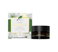 Dr Organic Evoke Tranquility Restore Eye Complex - Crema para restaurar las líneas finas y arrugas, firme y suave, con rosa mosqueta y sándalo, certificado orgánico, 10 ml