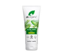Dr.Organic Gel De Aloe Vera Con Aceite De Árbol Del Té Orgánico Y Árnica, Negro, 200 Mililitro