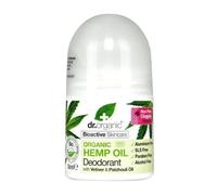 Dr Organic Cáñamo Orgánico Desodorante de Aceite de Cañamo Organico, 50ml