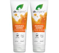 Dr Organic Manuka Honey Exfoliante Facial - 125 ml (Paquete de 2)