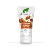 Dr. Organic Moroccan Argan Oil Face Wash, Limpiador Facial Cremoso Y Revitalizante! 150 ml