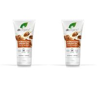 Dr. Organic Moroccan Argan Oil Face Wash, Limpiador Facial Cremoso Y Revitalizante! 150 ml (Paquete de 2)