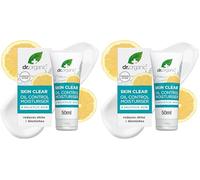 Dr. Organic Skin Clear Crema de Día Purificante, 50 ml (Paquete de 2)