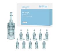 Dr.pen 16 Pin Cartuchos, 10 Original Dr.pen Microneedling, Professionelle Ersatzkartuschen für Dermapen, Kompatibel mit Dr.pen UltimaM8/M7S