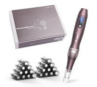 Dr.Pen Ultima A10 Dermapen Microneedling Pen Inalámbrica y Profesional con 22 Cartuchos de Repuesto - Máquina de Microagujas Ajustable para el Cuidado de la Piel