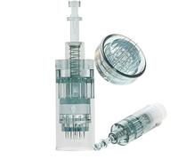 Dr.pen Ultima M8 / M7S Cartuchos para Microneedling Pen 24 Pines, Los cartuchos de agujas de repuesto originales auténticos, Compatibles con Angel Kiss M8 PRO Derma Pen, 10 piezas/paquete