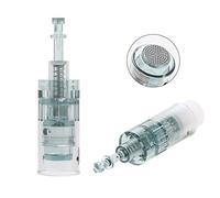Dr.pen Ultima M8 / M7S Cartuchos para Microneedling Pen Round Nano, Los cartuchos de agujas de repuesto originales auténticos, Compatibles con Angel Kiss M8 PRO Derma Pen, 10 piezas/paquete