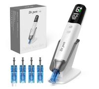 Dr.pen Ultima M9 Inalámbrico Microneedling Rostro y Cuero Cabelludo - Versión 2026: Ajuste con 1 Botón, Chip Inteligente Antifalsificación, Carga USB-C, para Casa o Salón, Gran Regalo para Mujeres