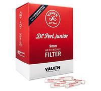 Dr. Perl Filter Filtro de carbón activo Junior de 9 mm Ju-Max 2 x 180, de carbono, rojo, 10 x 8 x 5 cm