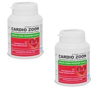 Dr. Peter Conrad e. K CARDIO ZOON | Paquete doble | 2 x 60 pastillas | Complemento alimenticio dietético para perros y gatos | con polvo de espino