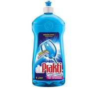 dr.Prakti Líquido de Enjuague para Lavavajillas, da brillo a la vajilla, no deja marcas, facilita el secado, 1 l