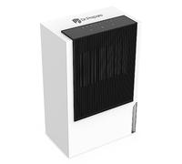 DR.PREPARE Deshumidificadores de 3 litros para el hogar, ultra silenciosos y apagado automático, temporizador, tanque de agua grande con manguera de drenaje, portátil para secar la ropa, baño, sótano