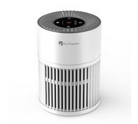Dr.Prepare Purificador de Aire HEPA Silencioso 15 dB Bajo Consumo 12W Modo Reposo Temporizador Elimina 99,97% de Polen, Polvo, Pelo de Mascotas y Humo Prefiltro Lavable para Dormitorios y Oficinas