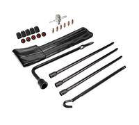 Dr.Roc Compatible con Kit de Herramientas de neumático de Repuesto con Mango de Gato de neumático de Repuesto y Llave de lengüeta de Rueda 2003-2018 Dodge Ram 1500 y Ram 1500 Classic 2019
