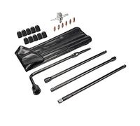 Dr.Roc Spare Tire Tool Kit with Spare Tire Jack Handle and Lug Wrench Spare Tire Kit Compatible with Chevy Silverado Tahoe Avalanche Suburban GMC Sierra Yukon 1999-2019 Cadillac Escalade 2002-2018