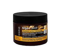 Dr. Sante Mascarilla Capilar Profesional Hidratante de Aceite de Argán y Queratina (Keratina) Pelo - Cabello Dañado Natural Sin Parabenos 300 ml