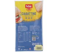 Dr. Schar Ciabatina - Paquete de 4 x 50 gr - Total: 200 gr