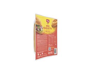 Dr. Schar Mini Baguette Pan - Paquete de 2 x 75 gr - Total: 150 gr - [Pack de 7]