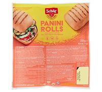 Dr. Schar Panini Rolls, Panecillos - 225 g (3 x 75 g)