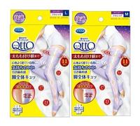 Dr.Scholl Japan - Medi Qtto Sleeping Open-Toe Stockings 1 pair - Lavender - M
