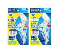 Dr.Scholl Japan - Medi Qtto Super Cool Full Legs Compression Socks 1 pair - Ice Blue - L