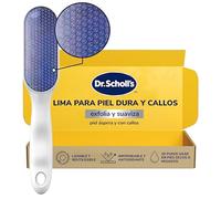 Dr. Scholl’s Lima de Vidrio Nano - Elimina instantáneamente la Piel Dura de los Pies Secos o Húmedos, Resistente al Agua y al Óxido, Elimina Piel Muerta y Callos, Exfoliante, Mango Antideslizante