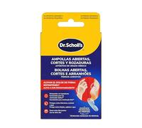 Dr. Scholl's Apósitos de grado médico para ampollas abiertas, cortes y rozaduras con tecnología de hidrogel x6, alivian el dolor al instante, hipoalergénicos para heridas, para usar en pies y cuerpo