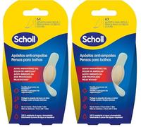 Dr. Scholl's Apósitos para Ampollas en Dedos x6 - Alivio Instantáneo y Cicatrización Rápida - Impermeables y Transpirables - Tamaño Pequeño (Paquete de 2)