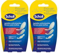 Dr. Scholl's Apósitos para Ampollas en Pies - Formato Múltiple x5 - Alivio Instantáneo y Cicatrización Rápida - Impermeables y Transpirables (Paquete de 2)