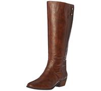 Dr. Scholl's Brilliance - Botas de equitación de pantorrilla ancha para mujer, whisky, 37.5 EU
