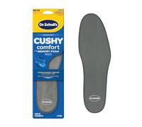 Dr. Scholl's® Cushy Comfort con plantillas de espuma viscoelástica, amortiguación sensible a los pies completos, alivia la presión, diseño delgado, inserciones recortadas para adaptarse a zapatos,
