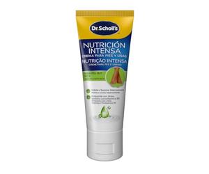 Dr. Scholl's ExpertCare Crema de pies Nutrición Intensa para durezas - Hydratación produnda con alantoína y provitamina B5 para pies más lisos y suaves - 75ml
