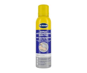 Dr. Scholl's Fresh Step, Desodorante para Pies con Fórmula Antitranspirante, Neutraliza el Olor por 24h y Absorbe la Humedad y el Sudor, 1x150ml