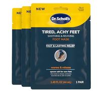 Dr. Scholl's® Máscara para pies cansados y doloridos, 3 pares de botines cálidos