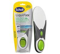 Dr. Scholl's Plantillas LiquiFlex Soporte Diario - Calzado de Mujer Talla 35,5-40,5 - Con memoria de forma y soporte del arco - 1 par