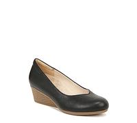 Dr. Scholl's Shoes Zapatos de tacón Be Ready para Mujer, Negro Liso, 43 EU
