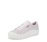 Dr. Scholl's Women's Time Off Sneaker, Vapor Grey Microfiber, 36.5 EU