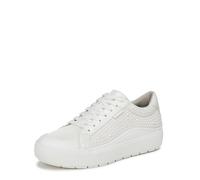 Dr. Scholl's Womens Time Off Sneaker White Smooth 11 W