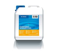 Dr. Schutz Limpiador de suelos R 1000 2,5 L, sin rayas, para PVC, CV, linóleo, caucho, piedra, suelo de diseño y parquet