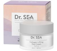DR. SEA - Crema Antiedad Hidratante con Ácido Hialurónico & GLYCOTENSYL - Lifting, Firmeza & Luminosidad - Reduce los Signos de la Edad & Mantiene la Hidratación - SPF15-50 ml